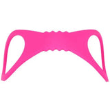 Sex and Mischief Large Hot Pink Silicone Cuffs Restraints - BONDAGE - TOYS