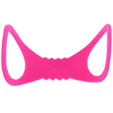 Sex and Mischief Large Hot Pink Silicone Cuffs Restraints - BONDAGE - TOYS