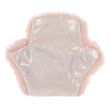 Sex And Mischief Peaches And Cream Spiked Sensory Glove Fur Metal Spikes - BONDAGE - TOYS