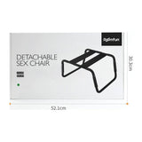 Sex Chair Adjustable Height Black - Adult Toys
