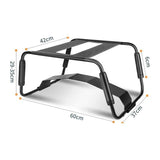 Sex Chair Adjustable Height Black w Arch Bridge - Adult Toys