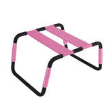 Sex Chair Adjustable Height Pink - Adult Toys
