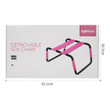 Sex Chair Adjustable Height Pink - Adult Toys