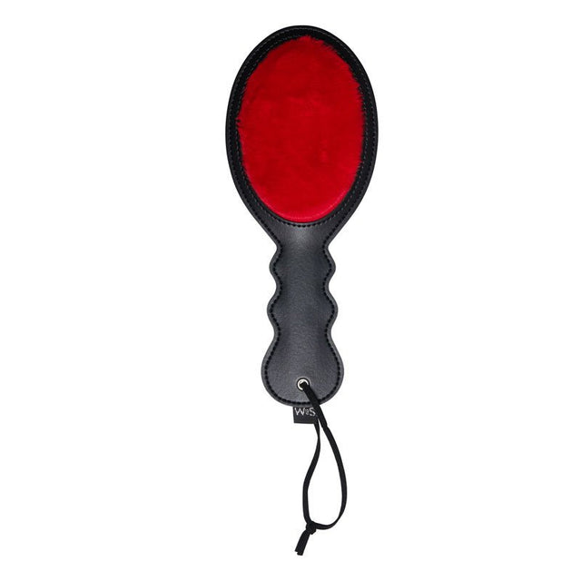 Sex & Mischief Amor Paddle - Red/Black Spanking Paddle - BONDAGE - TOYS