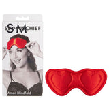 Sex & Mischief Amor Red Padded Satin Blindfold by Sportsheets - BONDAGE - TOYS