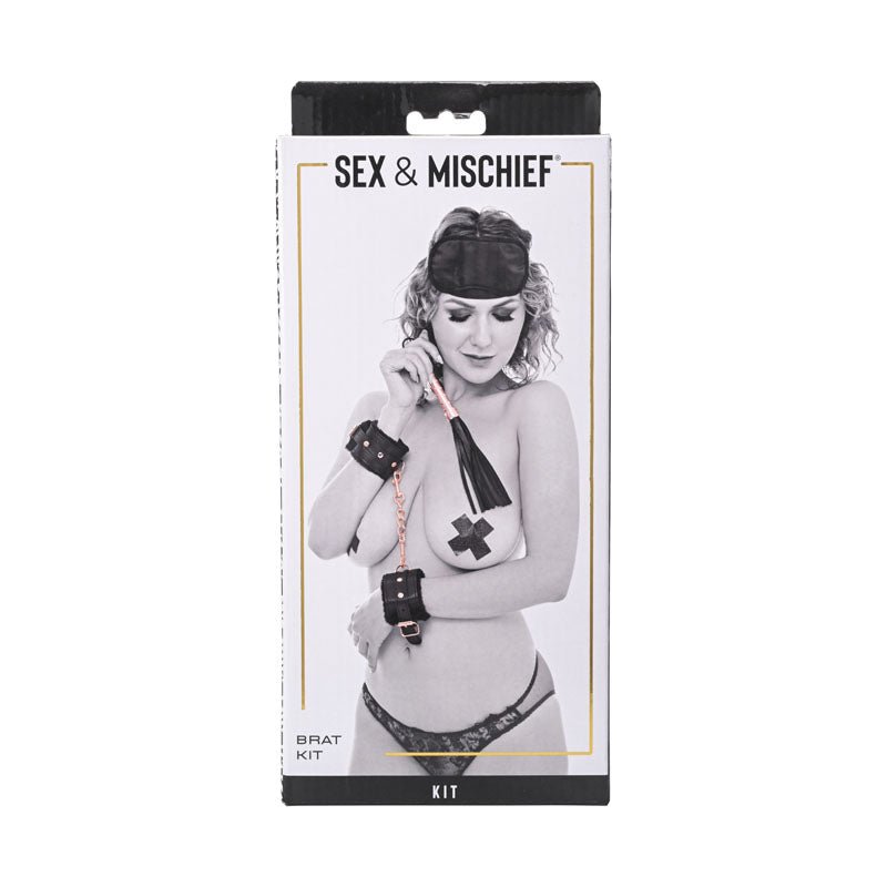 Sex & Mischief Brat Kit - 5 Piece Beginner Bondage Kit - BONDAGE - TOYS