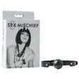 Sex & Mischief Breathable Ball Gag - Black Mouth Restraint - BONDAGE - TOYS
