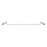 Sex & Mischief Cougar Chained Nipple Clamps - Gold - BONDAGE - TOYS