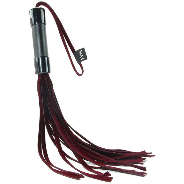 Sex & Mischief Enchanted Flogger - Red/Black - BONDAGE - TOYS