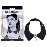 Sex & Mischief Heartbound Lace Day Collar - BONDAGE - TOYS