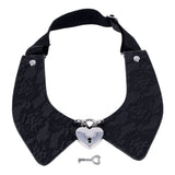 Sex & Mischief Heartbound Lace Day Collar - BONDAGE - TOYS