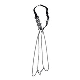 Sex & Mischief Lace Collar with Nipple Ties - BONDAGE - TOYS