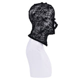 Sex & Mischief Lace Hush Hood - Black - BONDAGE - TOYS