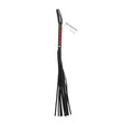 Sex & Mischief Mahogany Flogger - 76 cm Flogger Whip with Wooden Handle - BONDAGE - TOYS