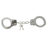 Sex & Mischief Metal Handcuffs - Metal Restraints - BONDAGE - TOYS