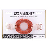 Sex & Mischief Peaches n CreaMe Silicone Lips - BONDAGE - TOYS