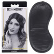 Sex & Mischief Satin Blindfold Black - Black Blindfold - BONDAGE - TOYS