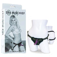 Sex & Mischief Strap - On & Silicone Dildo Kit - Black/Purple Adjustable Strap - On - STRAP - ONS