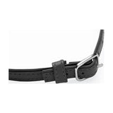 Sex Pet Leather Choker w Silver Ring Black - Naughty by Nature Adult Store