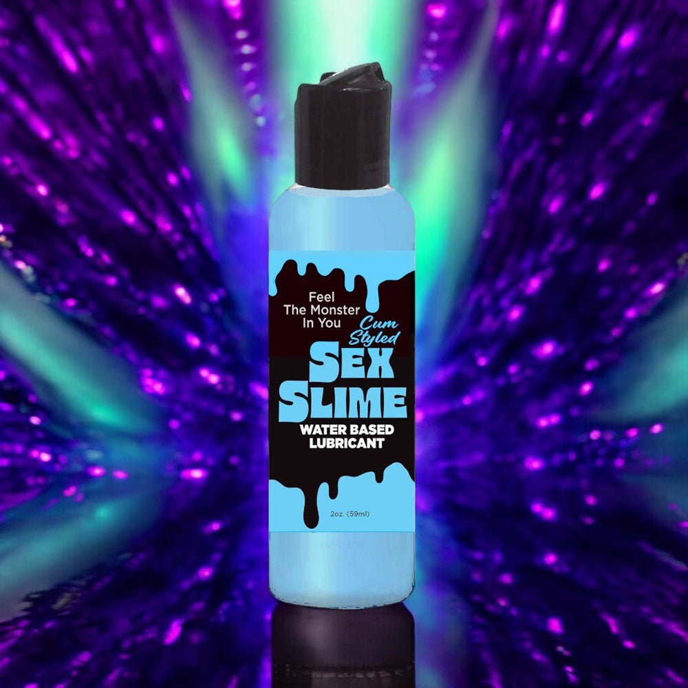 Sex Slime Cum Style Creature Lube - Blue 60 ml - LOTIONS & LUBES