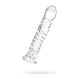 Sexus Glass Dildo Clear 16cm - Naughty by Nature Adult Store