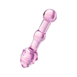 Sexus Glass Dildo Pink 17cm - Adult Toys
