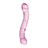 Sexus Glass Dildo Pink 19.5cm - Naughty by Nature Adult Store