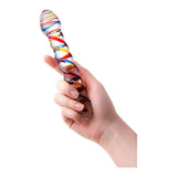 Sexus Glass Dildo Tropicana 19.5cm - Adult Toys