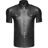 Sexy And Elegant Shirt With Front Pockets - Lingerie