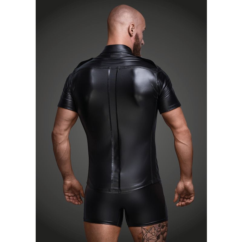 Sexy And Elegant Shirt With Front Pockets - Lingerie
