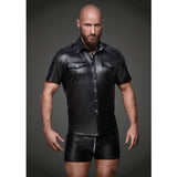 Sexy And Elegant Shirt With Front Pockets - Lingerie