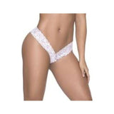 Sexy Lace Thong White - Naughty by Nature Adult Store