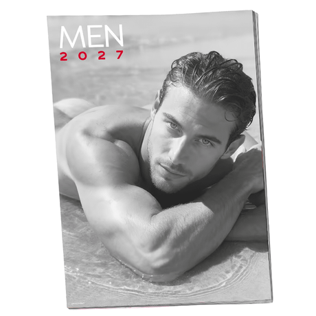 Sexy Men Wall Calendar 2027 - Adult Toys