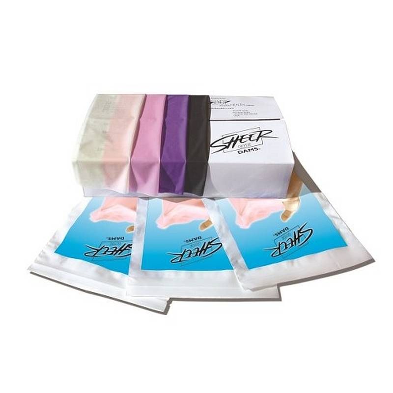Sheer Dams 100 Pc Mixed Box Colours Flavours - Adult Toys