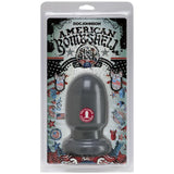 Shell Shock Small Anal Plug Gun Metal - Adult Toys