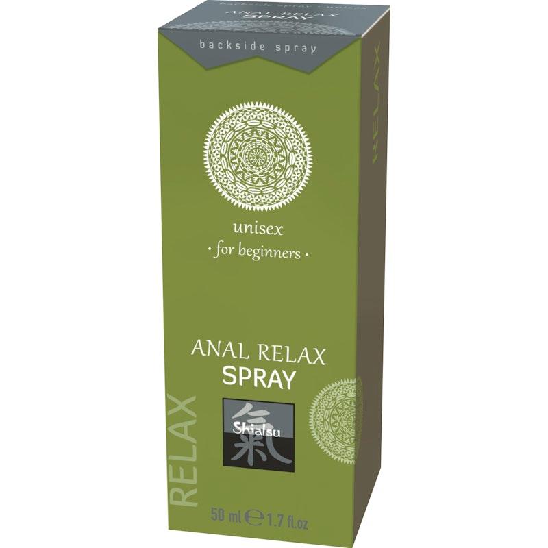 Shiatsu Anal Relax Spray Beginners 50ml - Naughty by Nature Adult Store