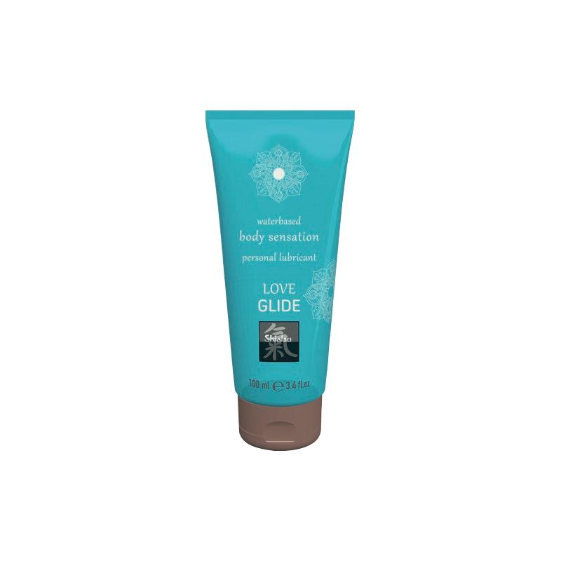 Shiatsu Love Glide Water Based Lubricant - Skin Friendly & Tasteless 100ml - Lotions & Potions