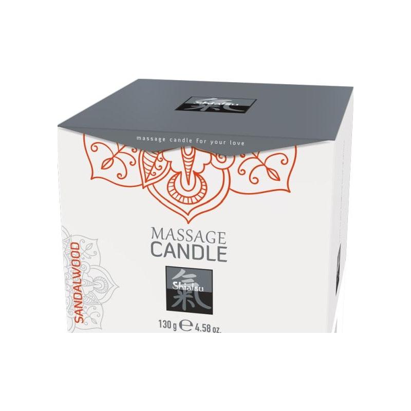 Shiatsu Massage Candle Sandalwood - Naughty by Nature Adult Store