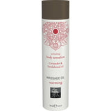 Shiatsu Massage Oil Warming Coriander And Sandalwood Oil 100ml - Lotions & Potions
