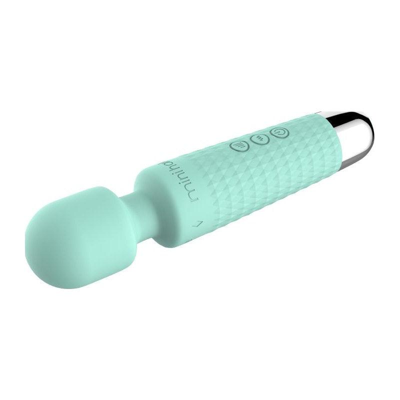 Shibari Mini Wand Halo 20X Minty Green - Adult Toys