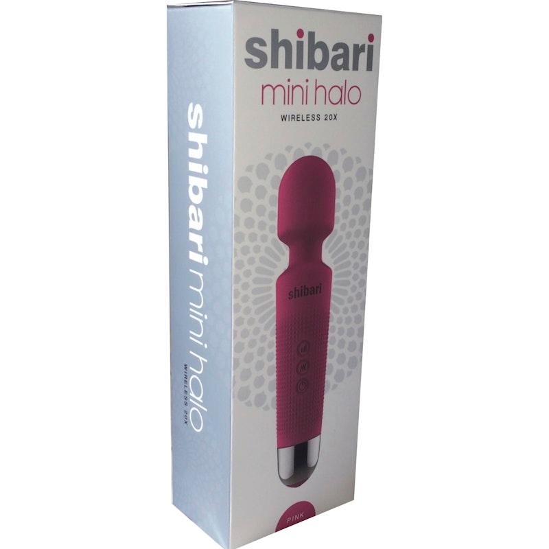 Shibari Mini Wand Halo 20X Pink - Adult Toys