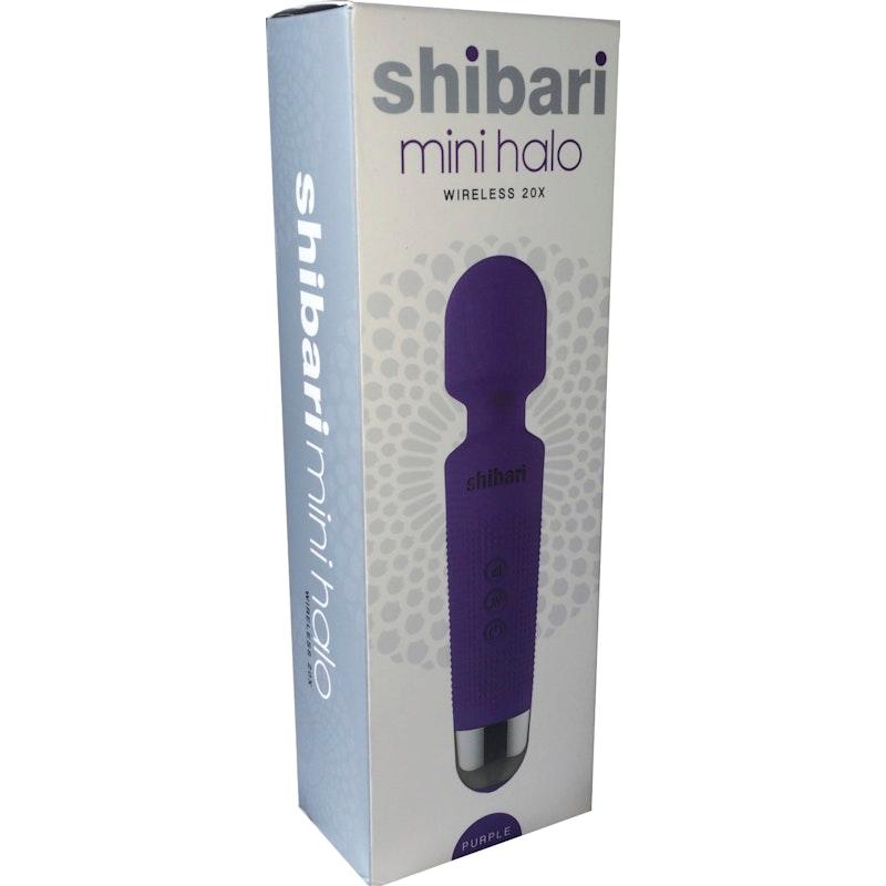 Shibari Mini Wand Halo 20X Purple - Adult Toys