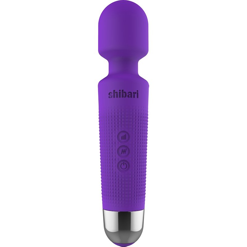 Shibari Mini Wand Halo 20X Purple - Adult Toys