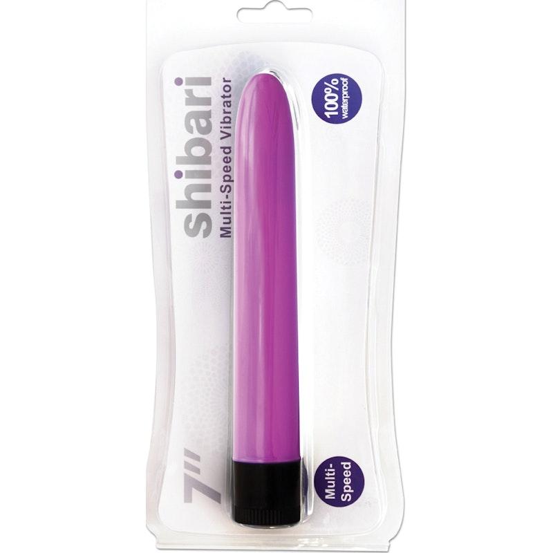 Shibari Multi - Speed Vibrator 7in Pink - Adult Toys