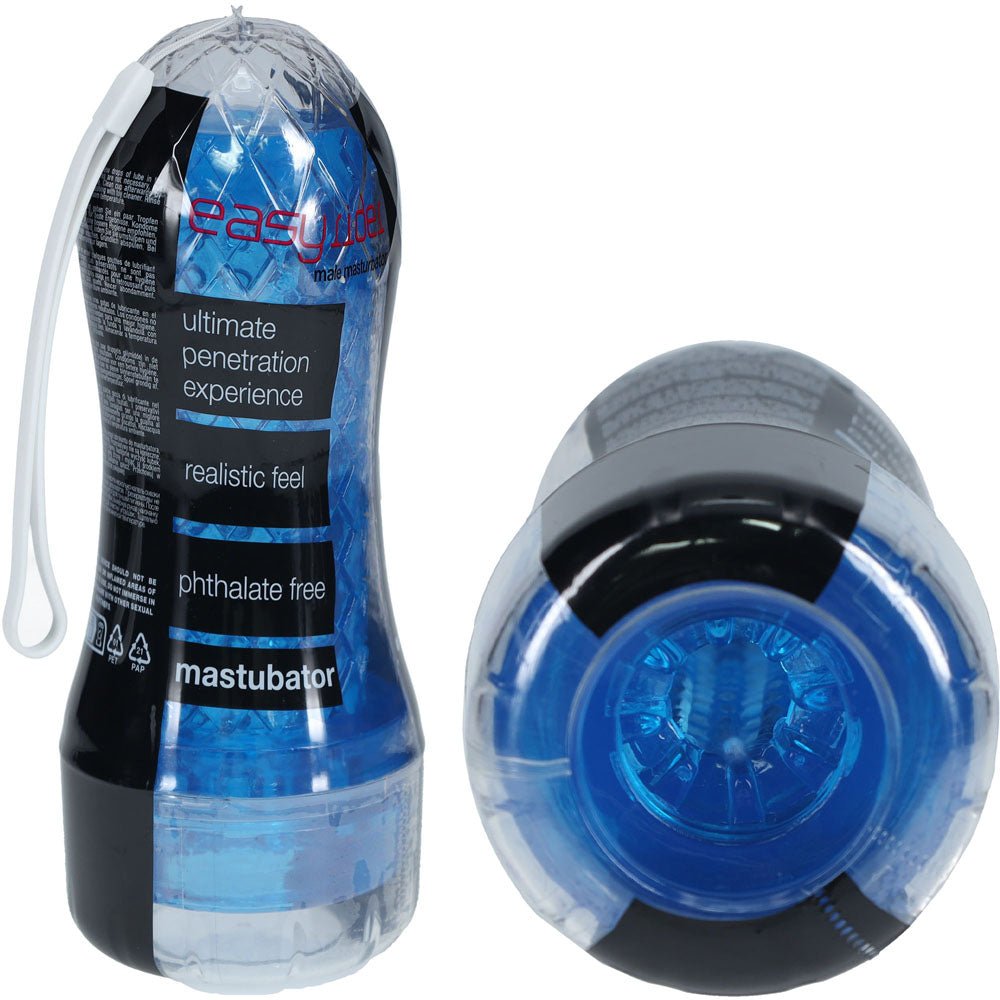 SHOTS Easy Rider - Blue - Blue Vagina Stroker - MASTURBATORS
