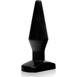 Si Novelties Medium Anal Butt Plug | Black Medical Grade Silicone - Adult Toys