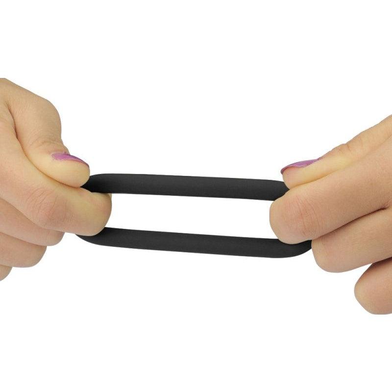 Silicone 3 Pc Cock Ring Set - Adult Toys