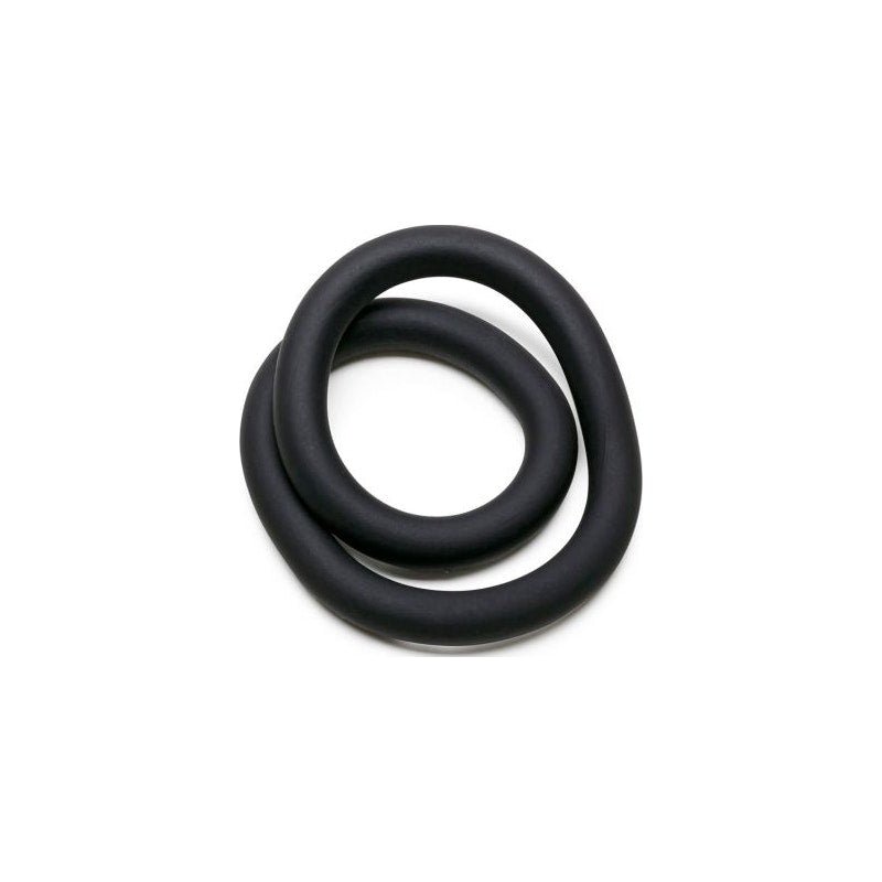 Silicone Hefty Wrap Ring 305mm Black - Adult Toys