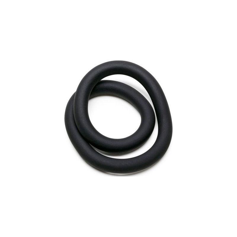Silicone Hefty Wrap Ring 305mm Black - Adult Toys