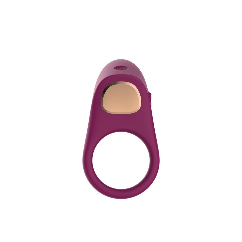 Silicone Vibrating Cock Ring USB Rechargeable - COCK RINGS